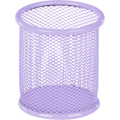 Подставка для ручек Kite круглая, металлическая 80х80х100 мм сиреневая (K22-2110-36) Винница - изображение 1