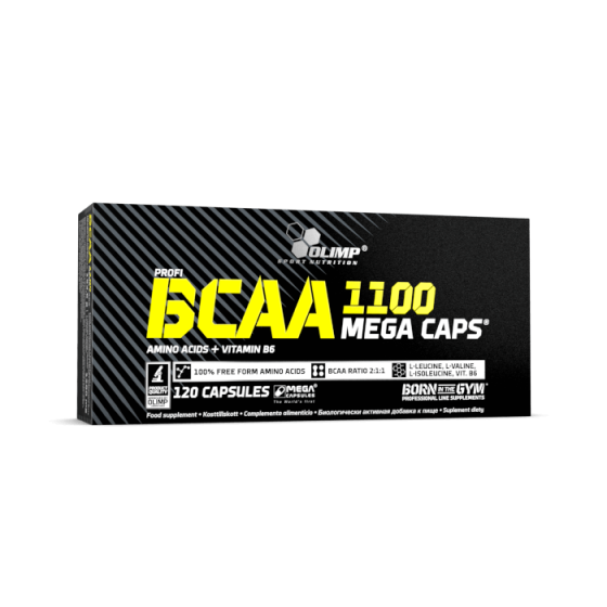 Амінокислоти Olimp BCAA Mega caps 1100 120 caps Луцьк