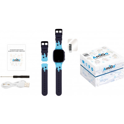 Смарт-часы Amigo GO008 MILKY GPS WIFI Blue (873292) Винница - изображение 8