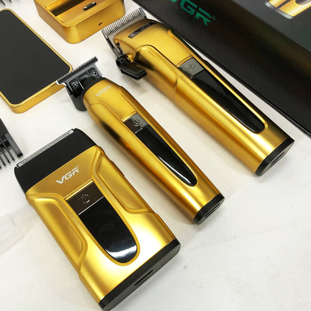 Электрическая машинка триммер для волос и бороды, Домашняя машинка аккумуляторная для стрижки волос PN-16 Львов - изображение 6