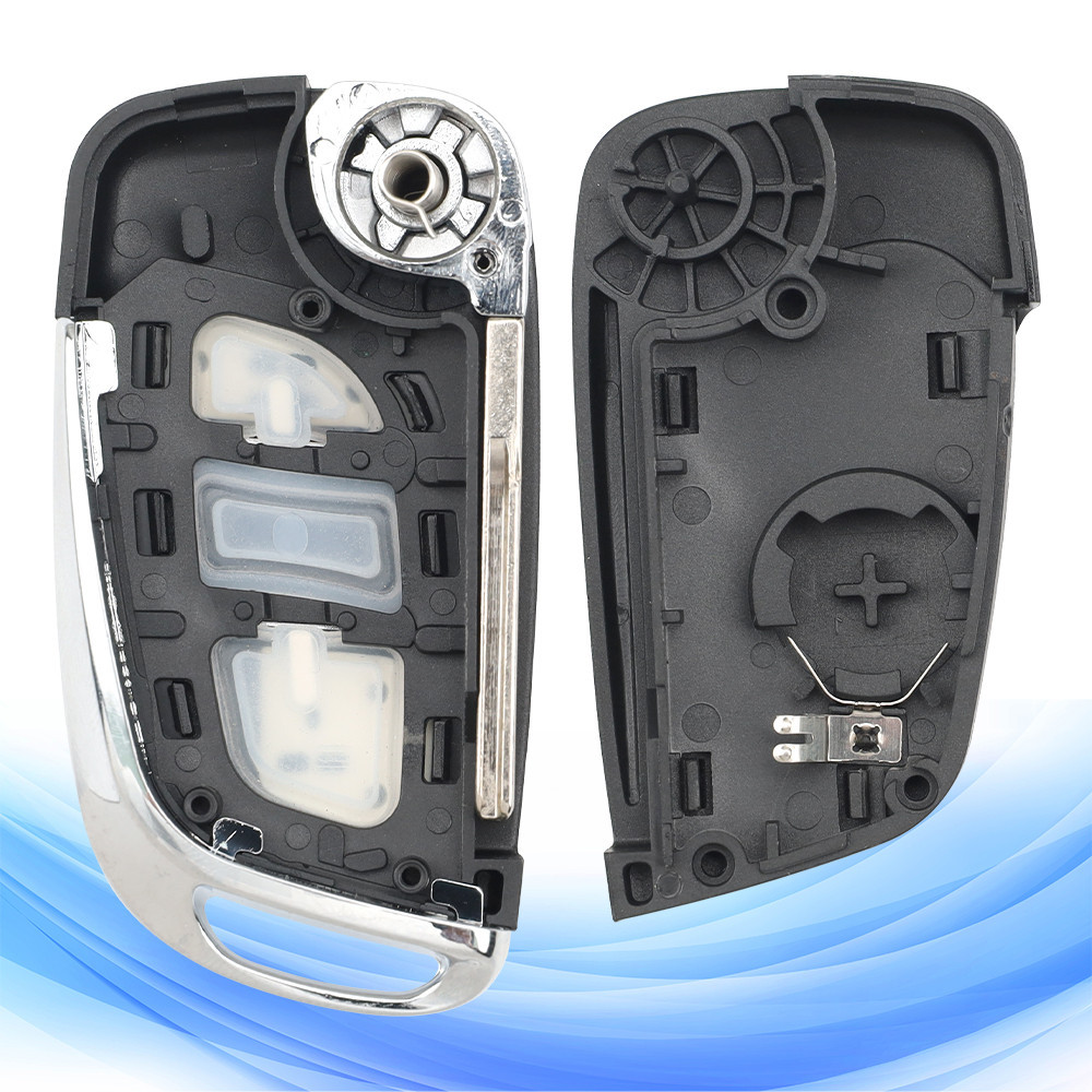 Выкидной ключ Peugeot с 2 кнопками и местом для чипа Киев - изображение 5