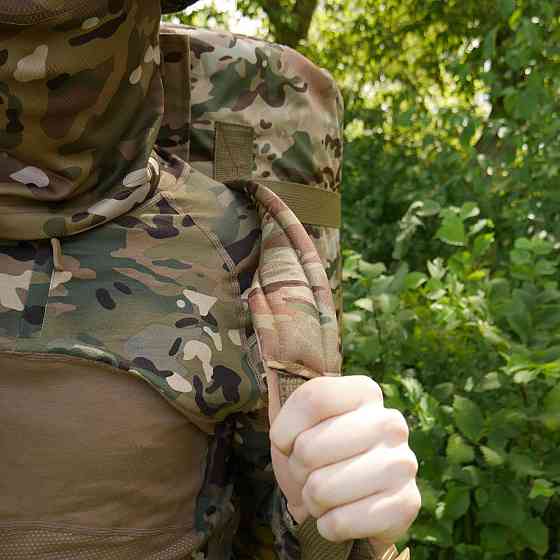 Тактична спецсумка рюкзак  120 л армійський дорожня сумка баул мультикам 120 л сумка баул WAR Львів