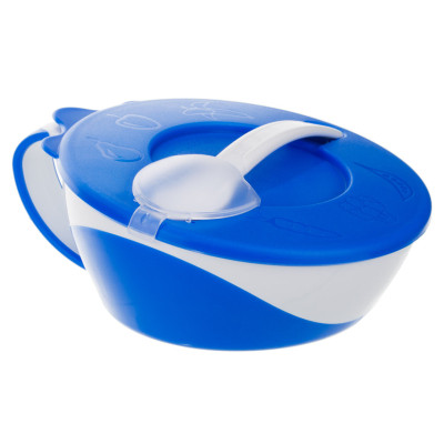 Тарелка детская Canpol babies 350 мл Синяя (31/406_blu) Винница - изображение 2