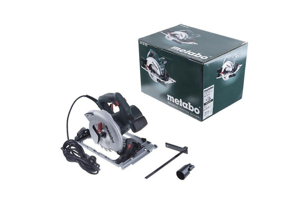 Потужна ручна дискова пила по дереву Metabo KS 55 FS : 1200 Вт, круг 160мм циркулярна пила 600955000 Киев - изображение 4