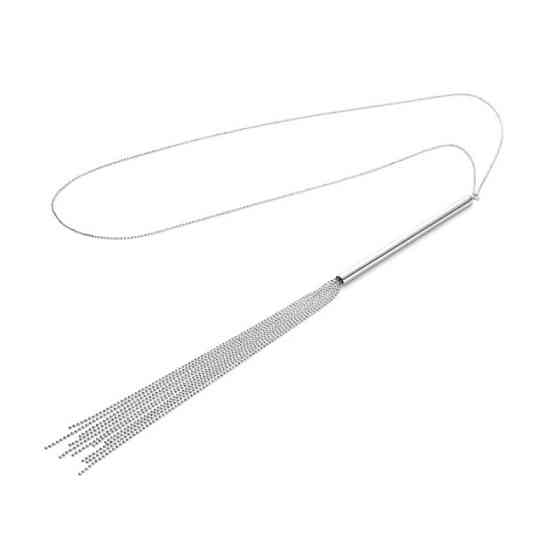 Цепочка плеть на шею Bijoux Indiscrets MAGNIFIQUE Necklace Whip - Gold, украшение для тела Sex Aura Киев