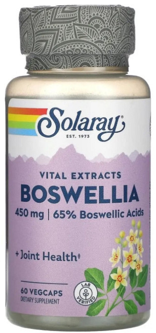 Босвелія Solaray Boswellia 450 мг 60 капс Київ - фото 1