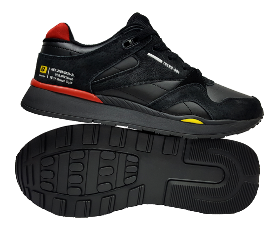 Мужские  кожаные демисезонные кроссовки BaaS,производство Польши 46 Киев