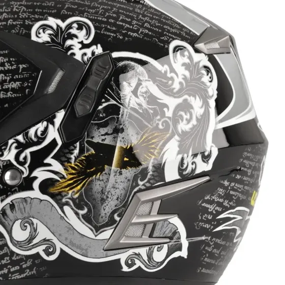 Мотоциклетный шлем W-TEC NK-311 enduro + BLENDA 2019 - размер M (57-58) / duo sport черно-серый Киев