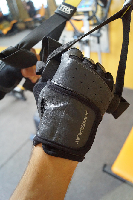 Рукавички для фітнесу та тренувань Спортивні рукавички для чоловіків і жінок PowerPlay Чорні розмір M Київ - фото 7