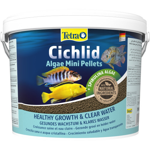 Корм Tetra Cichlid Algae Mini для акваріумних цихлід гранули 10 л/3,9 кг Київ - фото 2