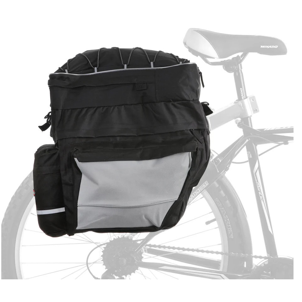Сумка на багажник велосипеда 43 л, сумка-штани велоштани з дощовиком Бровари - фото 4
