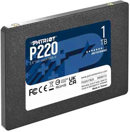 Накопичувач SSD 1TB Patriot P220 2.5
