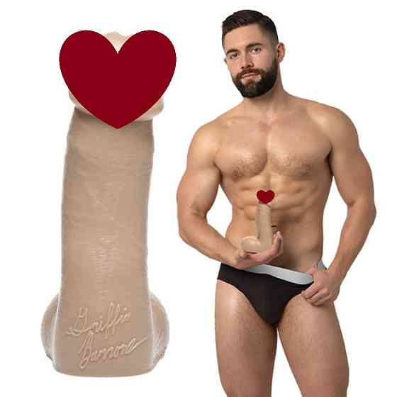 Фалоімітатор із мошонкою реалістичний Fleshjack Boys Griffin Barrows Silicone Dildo (RP), тілесний Sex Aura Київ