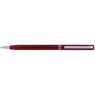 Ручка кулькова Cabinet Canoe Синя, корпус червоного кольору із сріблястими деталями (O15964-03) Вінниця