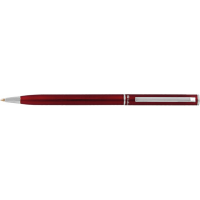 Ручка кулькова Cabinet Canoe Синя, корпус червоного кольору із сріблястими деталями (O15964-03) Вінниця - фото 1