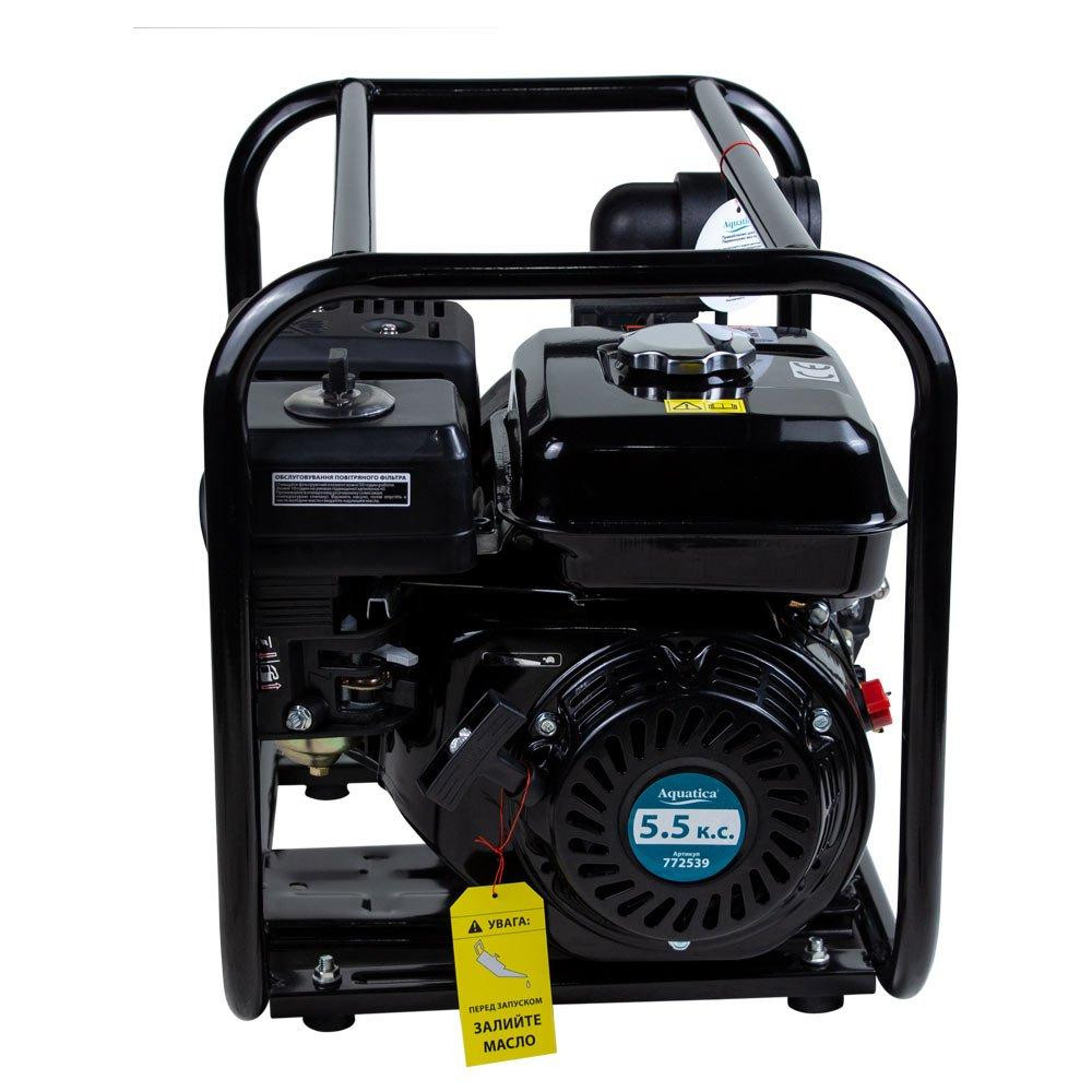 Мотопомпа 7.5л.с. Hmax 30 м Qmax 38 м3/год (4-тактний) для агресивного середовища AQUATICA (772539) Київ - фото 8