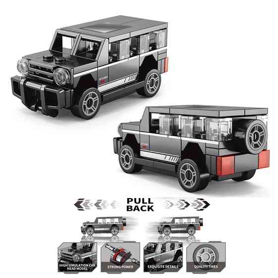 Конструктор SPEED Biturbo SUV (63 детали) совместим с LEGO Киев