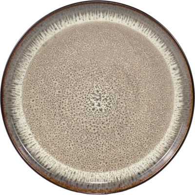 Тарелка Ardesto Bolzano, 26.6см, кераміка, чорно-коричневий (AR2927BB) Винница - изображение 1