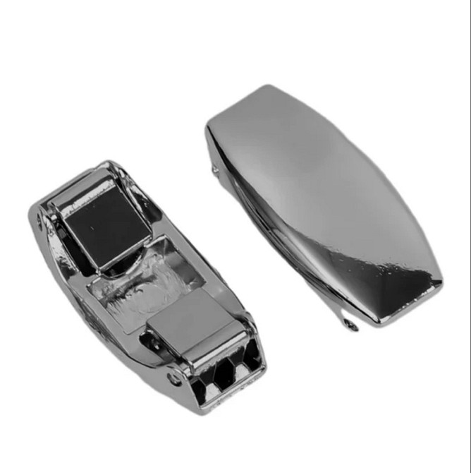 Застежка для шнурков цельная темная металлическая Смела - изображение 5