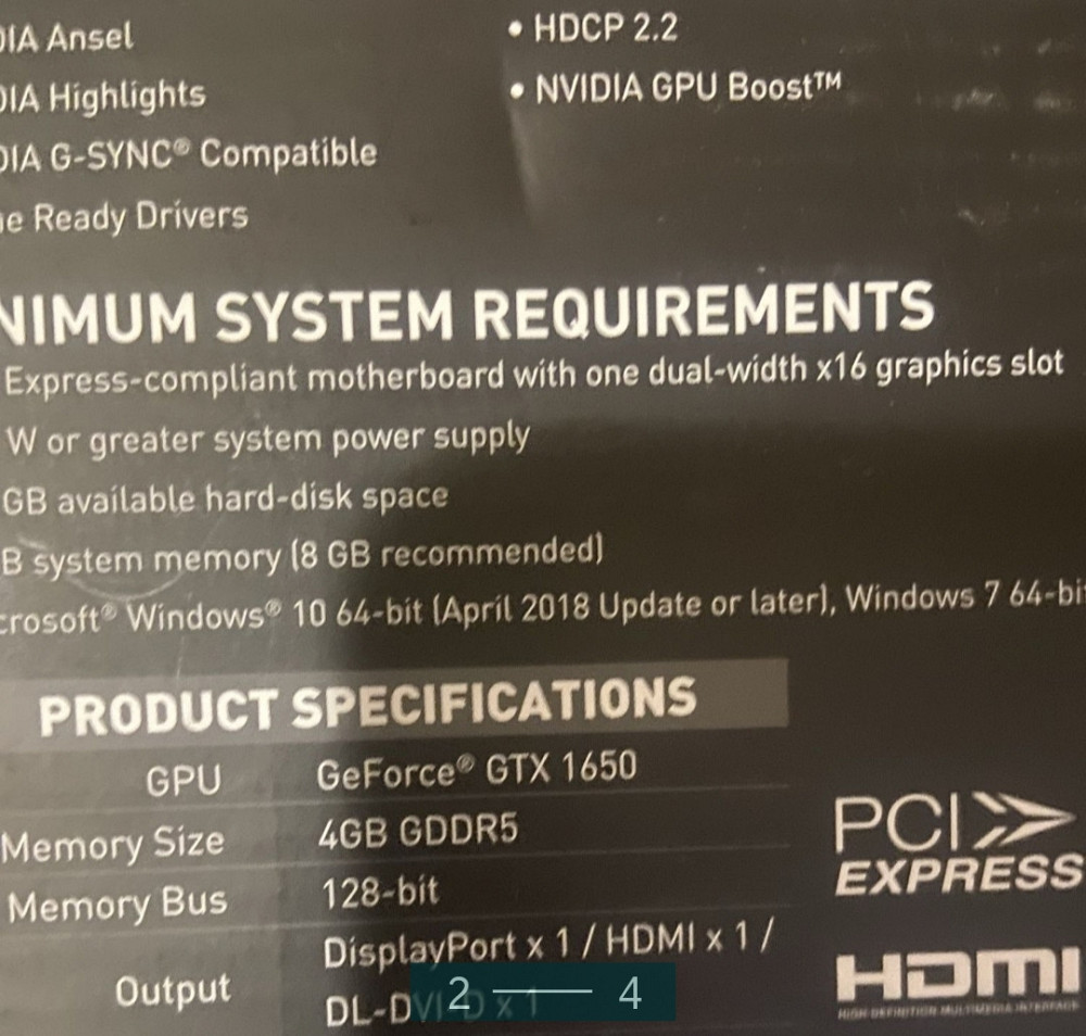 Видеокарта: GTX 1650. Киев - изображение 3