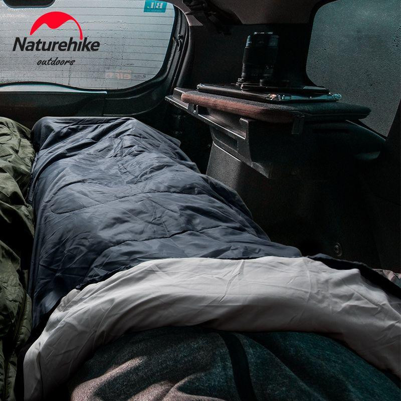 Спальный мешок Naturehike Y150L NH21MSD08, правый, серо-голубой Киев - изображение 3