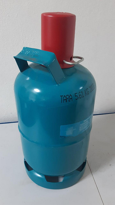 Газовий балон туристичний від чеського виробника "VitkoviceMilMet" на 5 кг газу (12 л) різьба 3/8" Стрий - фото 3