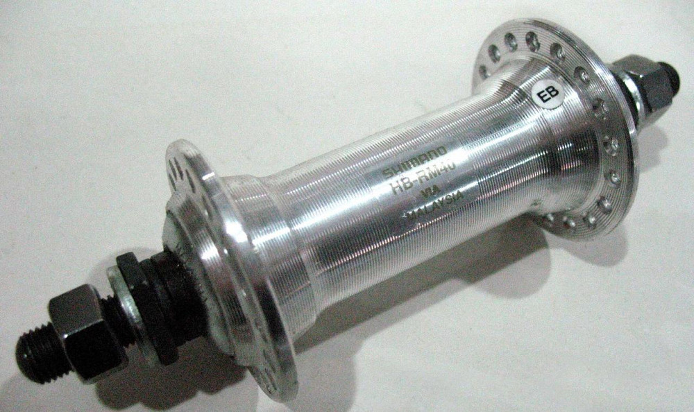 Втулка переднего колеса велосипеда (алюминий) (36 спиц, HB-RM40) Мукачево - изображение 1