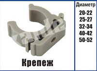 Крепление для полипропиленовой трубы Kalde ∅ 50 Харків - фото 2