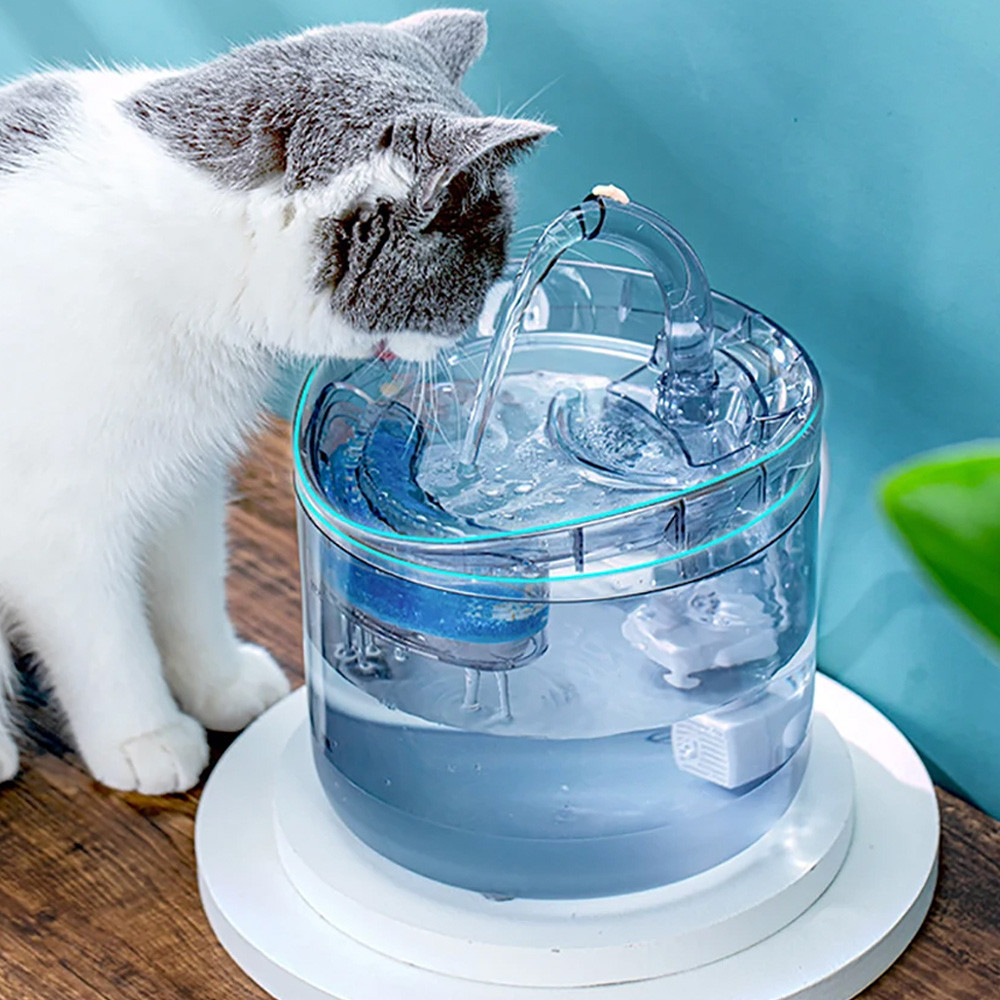 Автоматична напувалка фонтан для котів і собак,1,8л,від USB SBR Київ - фото 6