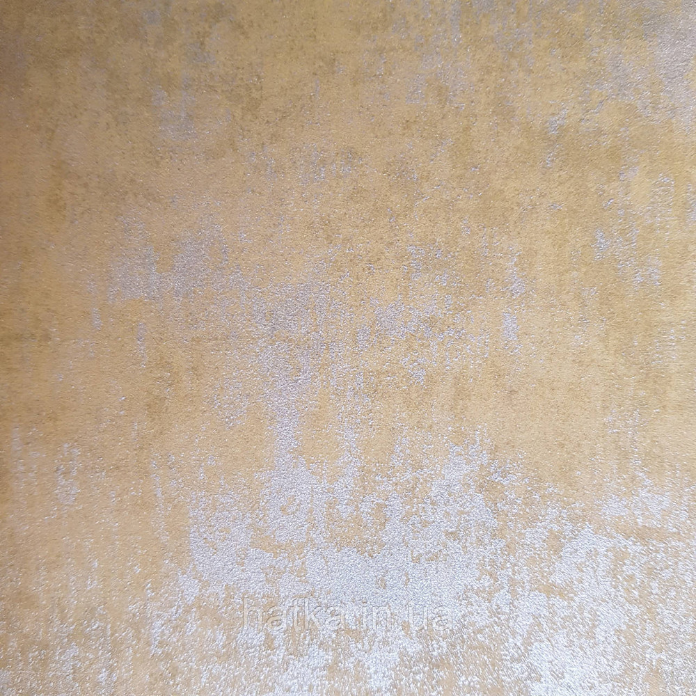 Шпалери флізелінові еко Casadeco Stone 0.53х10 під венеціанську штукатурку яскраво жовті золотисті з перламутром Київ - фото 3