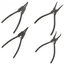 Набор щипцов (сьемников)(4шт) для снятия и установки стопорных колец 150 мм INTERTOOL HT-7001 Полтава - изображение 1