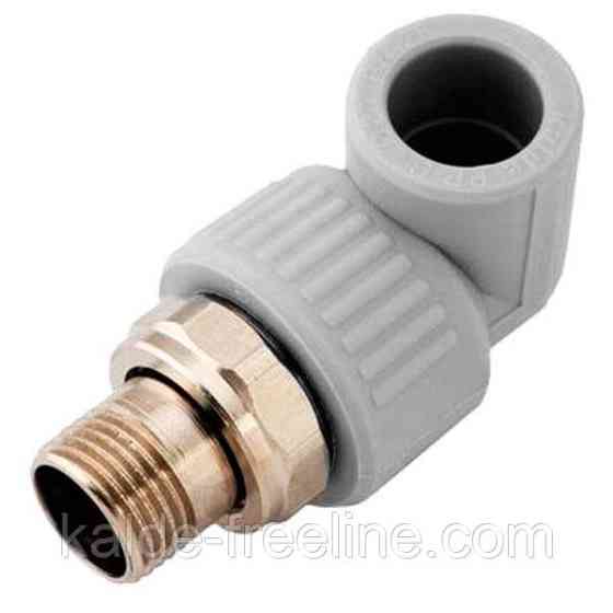 Американка Kalde Резьба наружная угловая РН ∅ 20х1/2 Харьков