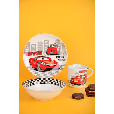 Тарілка Limited Edition Cars 18 см Обідня (YF6032-1) Вінниця - фото 2