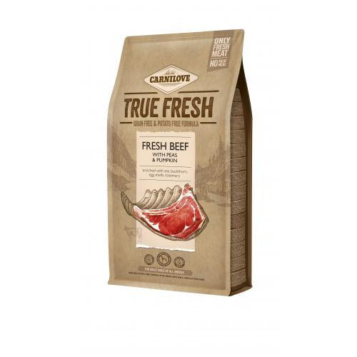 Сухий корм Carnilove True Fresh для дорослих собак всіх порід, з яловичиною, 4 кг Київ - фото 1