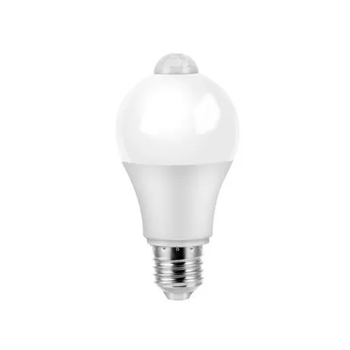 Лампа светодиодная с датчиком освещенности и движения E27 9Вт LED-лампа для дома Киев - изображение 1