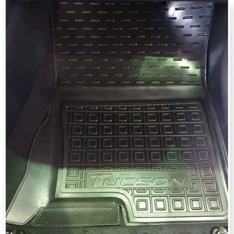 Коврики салона автомобиль Хюндай Tucson IV (ДВС) (2021-) борт 2,5 см, с перемычкой Мукачево - изображение 1