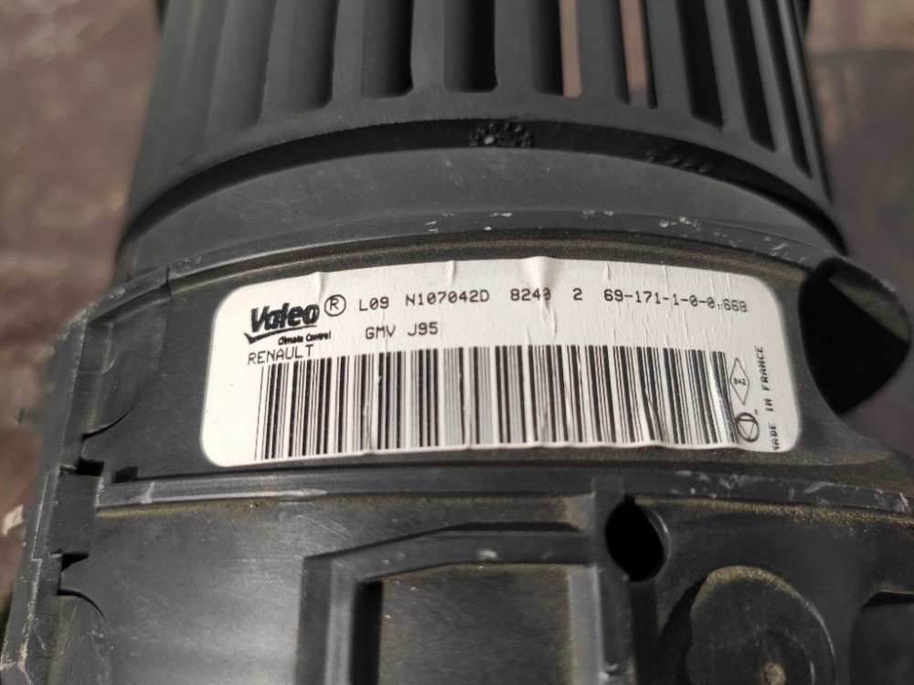 Вентилятор моторчик пічки Renault Grand Scenic III 2009-2016 (N107042D) Ковель - фото 3