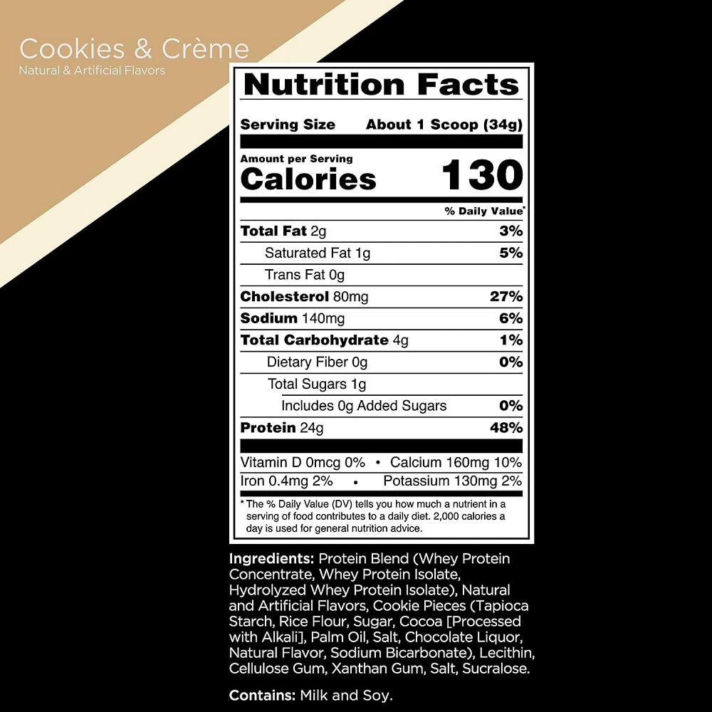 Протеин Rule One Whey Blend 908 gram ( Cookies & Creme ) Луцк - изображение 2