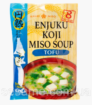 Місо Тофу 8 Порцій Enjuku Hikari Miso 150 г (Японія) Харків