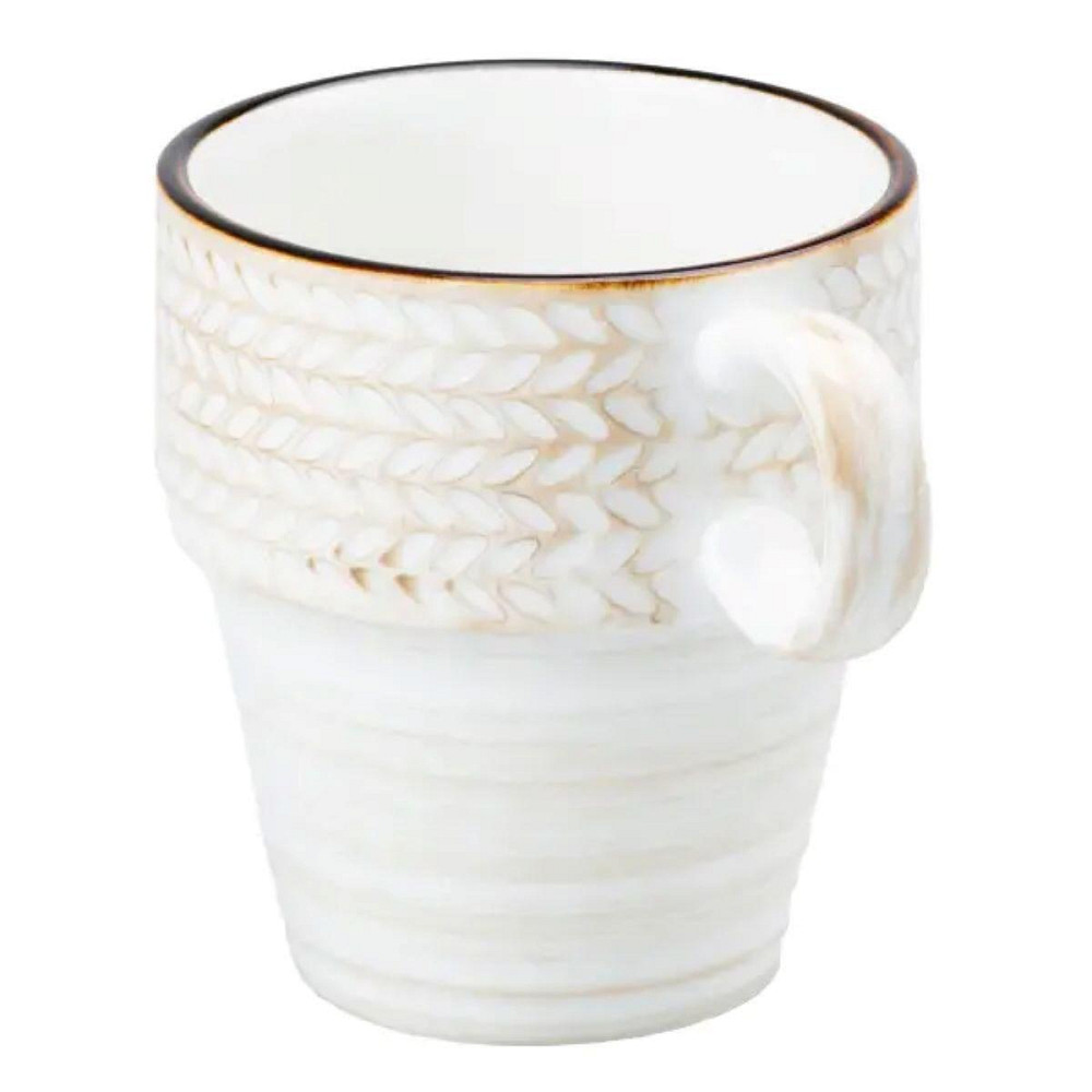 Чашка порцелянова 350 мл для кави чаю Біла HP23384 Київ - фото 3