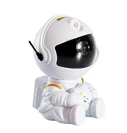 Нічник проектор зоряного неба Астронавт (маленький 12.5см) з пультом + 8 режимів свічення Київ