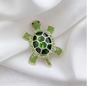 Брошка модна Черепаха Київ - фото 1