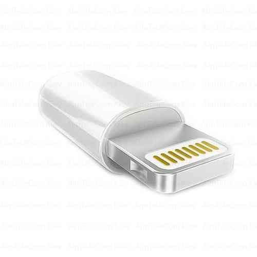 Штекер iPhone 6 (lightning), під шнур, білий Полтава