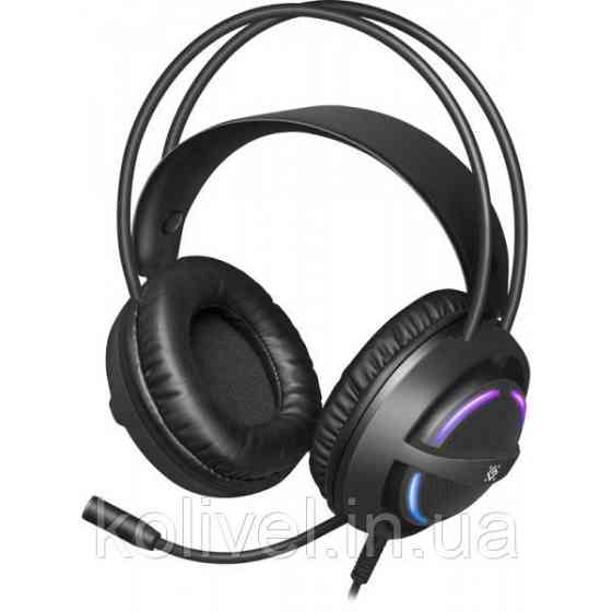 Ігрова гарнітура Defender Dexter RGB, провід 2.2 м (64595) Киев