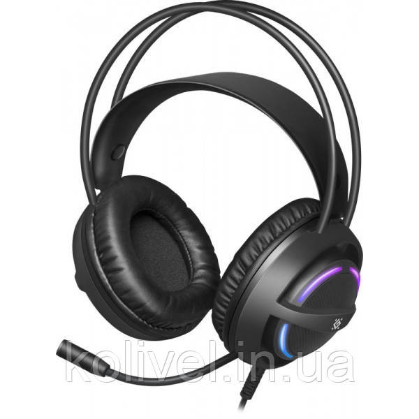 Ігрова гарнітура Defender Dexter RGB, провід 2.2 м (64595) Киев - изображение 1