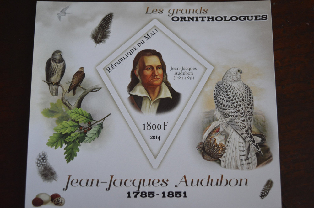 Мали. Личности.Фауна. Блок. 2014 год (Д) Полтава - изображение 1