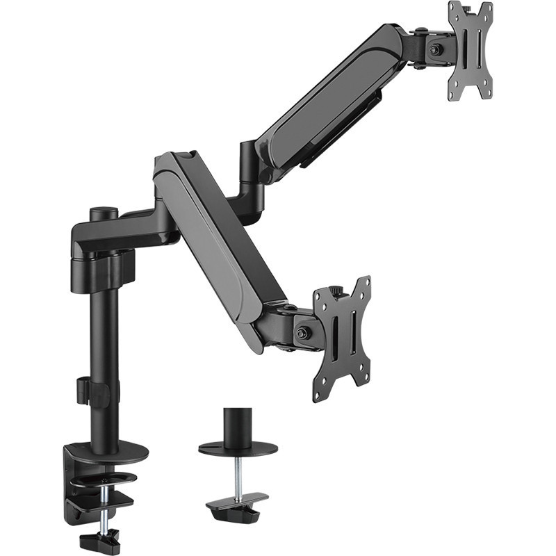 Кронштейн HiSmart HS083182 (VESA100х100) (для 2 моніторів) 75х75 мм, 100х100 мм Харків - фото 1