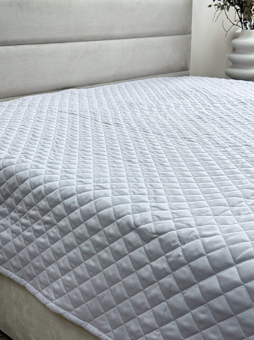 Ecotton Покривало Ecotton 150х220 см антиалергенне з полісатину світло-сірого кольору Light Gre Киев - изображение 2