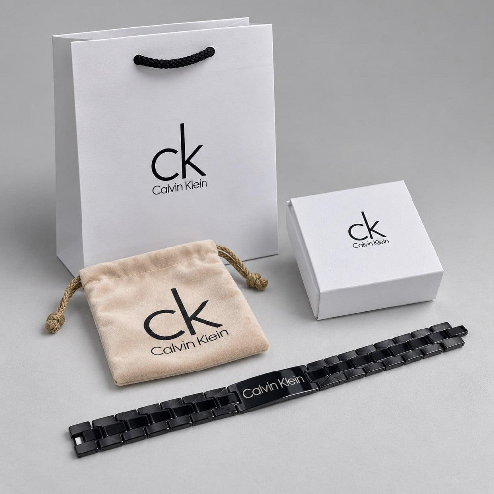 Мужской фирменный браслет Calvin Klein из нержавеющей стали (30114) Киев - изображение 7