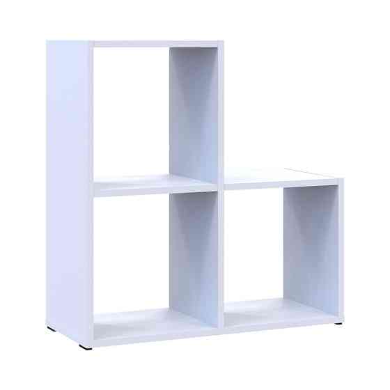 Стелаж Doros Степ 2х2 Білий відкритий 69х28.8х71.4 DRS-011760 (41516156) Львів